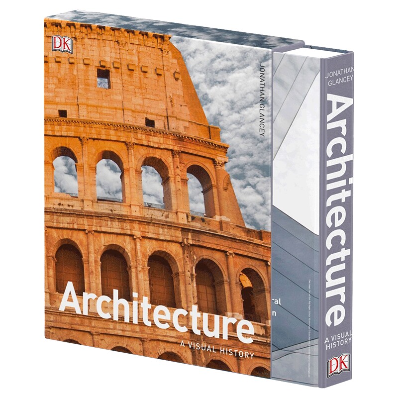 精装 DK图解建筑史 英文原版 DK-Architecture: A Visual History 艺术设计 英文版 进口英语书籍