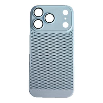 超薄网孔透气散热保护壳适用苹果