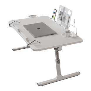 新款可折叠可升降可旋转的床上小桌子宿舍学习书桌家用办公卧室笔记本电脑桌飘窗桌儿童读绘本桌饭桌车上桌