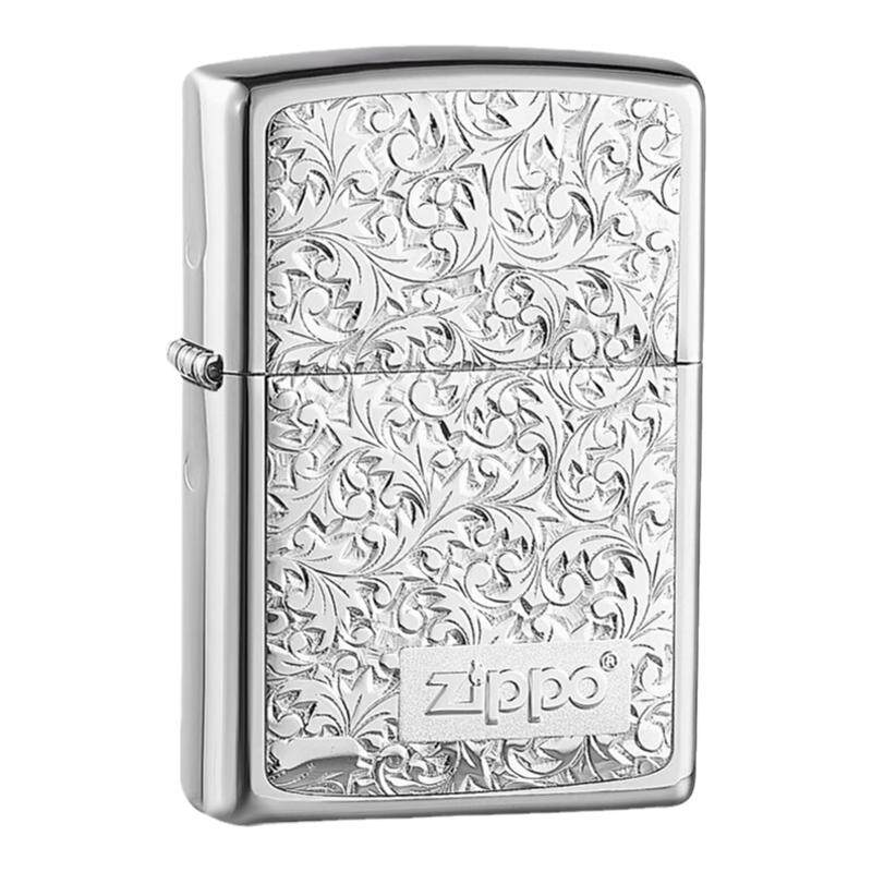 ZIPPO打火机纯银贴章送礼KR7KR8