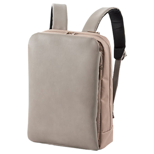 高级感皮质双肩包女士2026新款商务通勤电脑背包女简约大容量书包