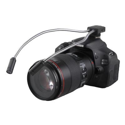 JJC微距摄影灯LED补光灯适用于佳能R62 R5尼康Z6ii Z30富士XT4 XS10 XT5索尼A7C A7R4a A7R5微单反相机闪光灯