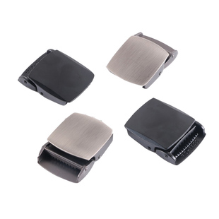 帆布腰带扣头金属平滑扣 3.8尼龙皮带3.2扣头编织腰带配件裤带头