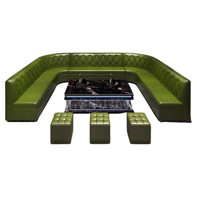 ktv沙发轻奢茶几家庭影院派对卡座厂家直销酒吧沙发定制酒吧卡座