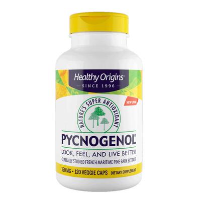 高含量碧容健精华150mg120粒Pycnogenol美国直邮Healthy Origins