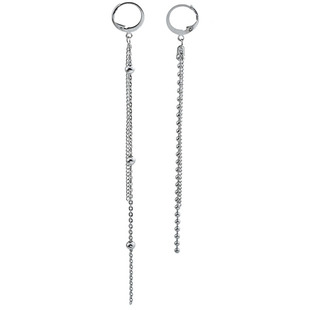 TS防弹少年团金泰亨同款耳环超长流苏链条朋克风潮酷男女ins耳钉