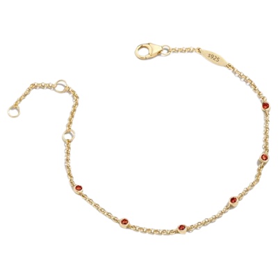 TENCOO彩色生辰石叠戴手链