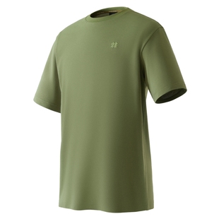 KOLON SPORT可隆吸湿速干T恤夏男女同款露营圆领弹力薄短袖T恤