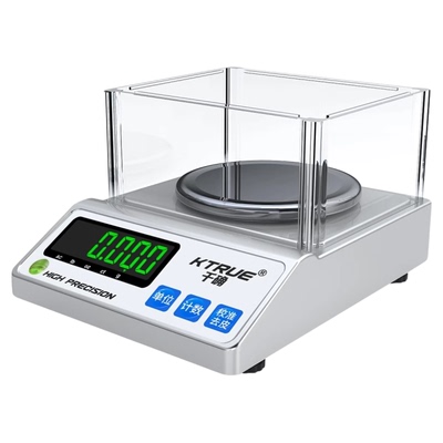 0.001克称药材黄金实验精密天平