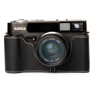 适用于 柯尼卡巧思AF皮套Konica Hexar AF胶片机头层牛皮保护套