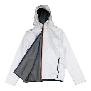 原单外贸日式男女同款秋冬季防风轻防水运动上衣外套连帽卫衣拉链