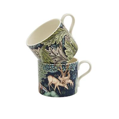 英国Spode陶瓷情侣对杯礼盒装