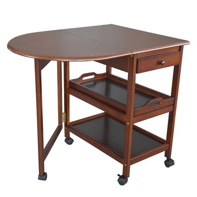 英国品牌环保无味全实木折叠桌