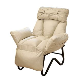 折叠单人躺椅懒人沙发可躺可睡沙发椅办公室午睡两用午休椅电脑椅