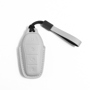 比亚迪宋L钥匙套真皮汉EV唐dmi海豹豚鸥狮秦元pro汽车钥匙包扣壳