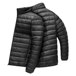 【黄晓明同款】轻薄羽绒服男2025年秋冬立领运动短款鸭绒保暖外套