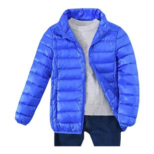 儿童羽绒活帽棉服男童棉衣女童套校服棉袄小孩内胆冬宝宝少年立领