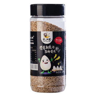 张兴邦白芝麻230g熟芝麻农家自产芝麻原料五谷杂粮包邮