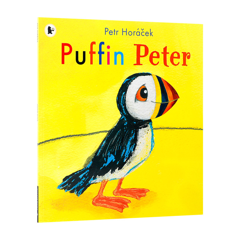 英文原版Puffin Peter 海鹦彼得 2-6岁低幼儿童英语启蒙认知绘本 孩子社交礼仪友谊探索故事书 捷克绘本大师名家Petr Horacek