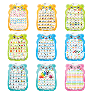 婴儿玩具0一1岁宝宝早教益智哄娃神器有声挂图0到3个月幼儿童礼物