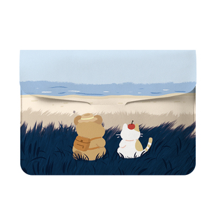 卡通电脑包内胆包女适用苹果macbook15保护套卡通macair笔记本M2电脑pro16套M1收纳包macpro14寸通勤百搭