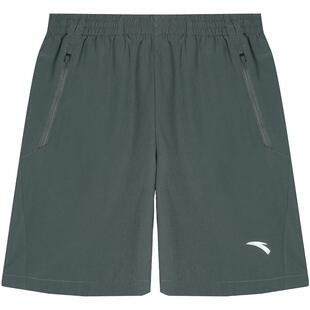 安踏短裤男款夏季休闲速干军绿色五分裤大码外穿健身运动大裤衩