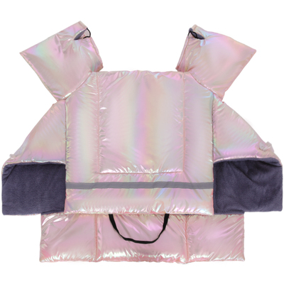 冬季电动车保暖挡风被加绒