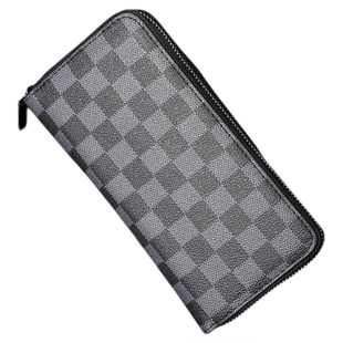 钱包男长款拉链大容量真皮质感防盗刷卡包高端商务新款手拿零钱包