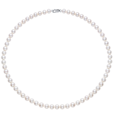 RUANS/阮仕晴川淡水珍珠项链女秋冬锁骨链时尚款妈妈链新年礼物