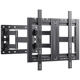 适用于三星超薄电视机伸缩挂架折叠旋转支架55/65/75/85英寸通用