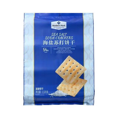 山姆会员商店海盐苏打饼干1.5kg