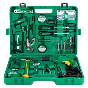 【会员内购】世达58件建筑安装多功能家用手动家庭维修五金工具箱