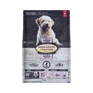 【官旗新品】欧恩焙兔肉鲑鱼配方低温烘焙小型犬粮比熊进口