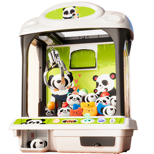 儿童抓娃娃机小型家庭用版迷你网红公仔大号夹玩具男女孩生日礼物