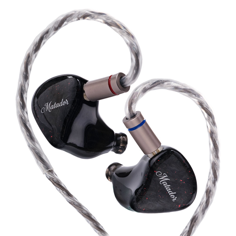 qoa斗牛士2圈4铁HiFi有线耳机
