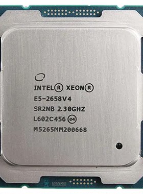 Intel 至强 E5-2658V4 CPU 14核心28线程 主频2.3G 服务器处理器