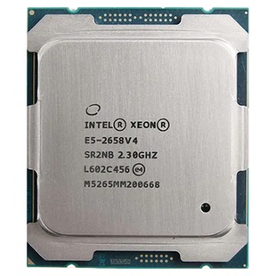 Intel 至强 E5-2658V4 CPU 14核心28线程 主频2.3G 服务器处理器