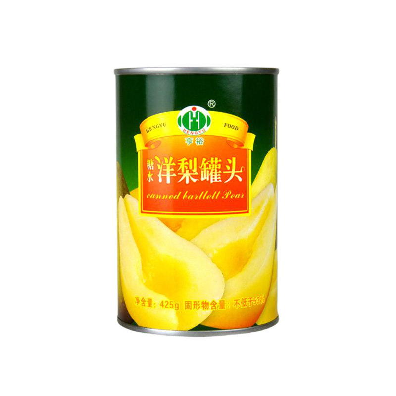 糖水洋梨罐头亨裕乳山特产