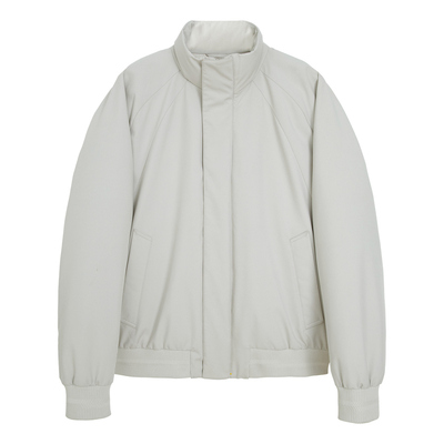 蓬松轻盈保暖白鹅绒插肩袖羽绒服