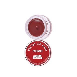 novo果冻罐装唇泥唇釉女丝绒雾面哑光口红裸色学生党适合素颜显白