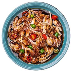 喵阿婆青岛麻辣醉蟹钳即食罐装捞汁小海鲜熟食蟹腿脚香辣生腌罐头