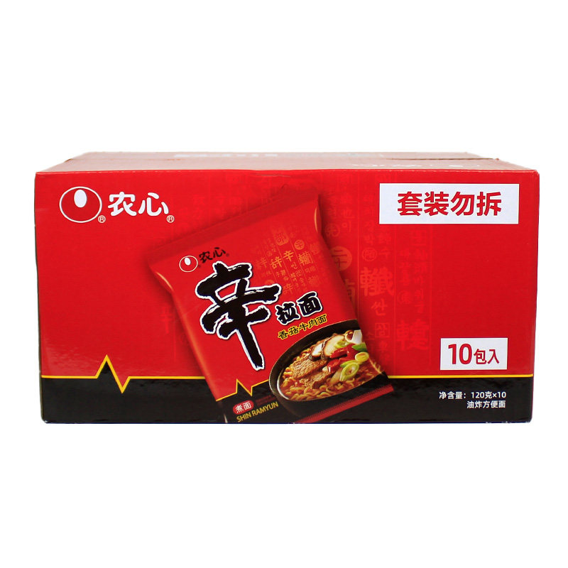 农心辛拉面多口味速食袋装