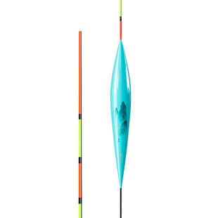 川泽天青烟雨菱镜三角尾浮漂鱼漂高灵敏醒目强逆光清晰轻量鲫鱼漂
