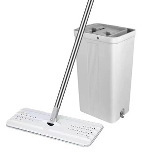 妙洁38CM懒人平板拖把家用免手洗拖地神器木地板拖布专用配件