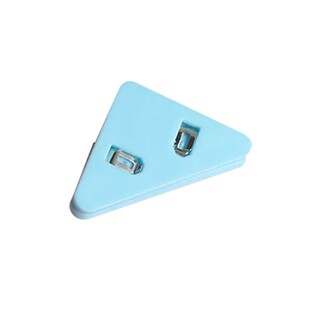 三角边角夹文件夹学生夹子固定夹紧试卷夹防翘边书夹多功能边角夹