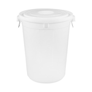 加厚大号储水桶食品级塑料桶米胶桶带盖耐用圆桶特大容量腌菜发酵