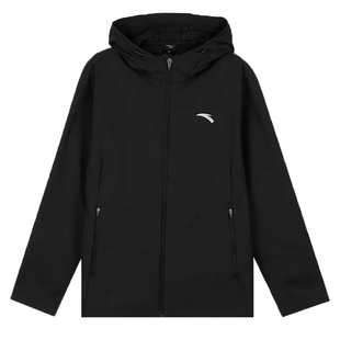 安踏外套男装加绒2025新款秋冬男士防泼水冲锋衣夹克旗舰店运动服