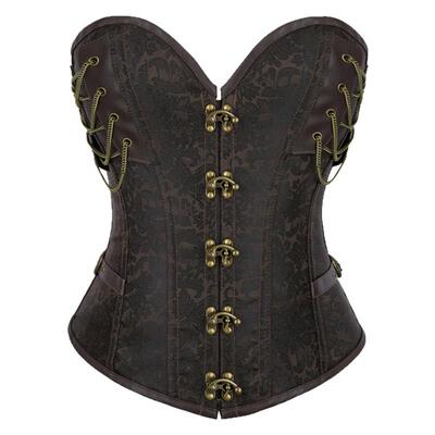 奢华束腰复古宫廷塑身上衣corset
