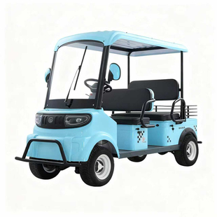 小巴士M8景区观光酒店售楼处看房六人座四人座电动车四轮车拉客