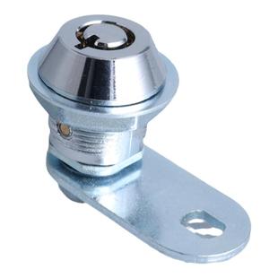 MS409-19电柜箱弹子锁 配电箱圆柱锁 工业户外标准机箱柜门转舌锁